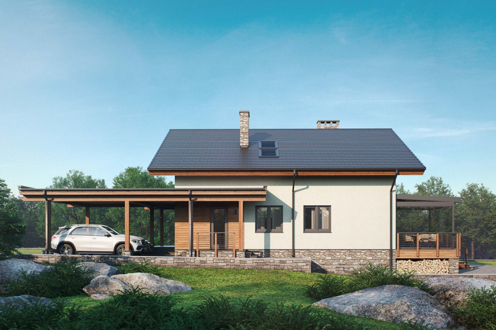 Шале на берегу Волги - AV341