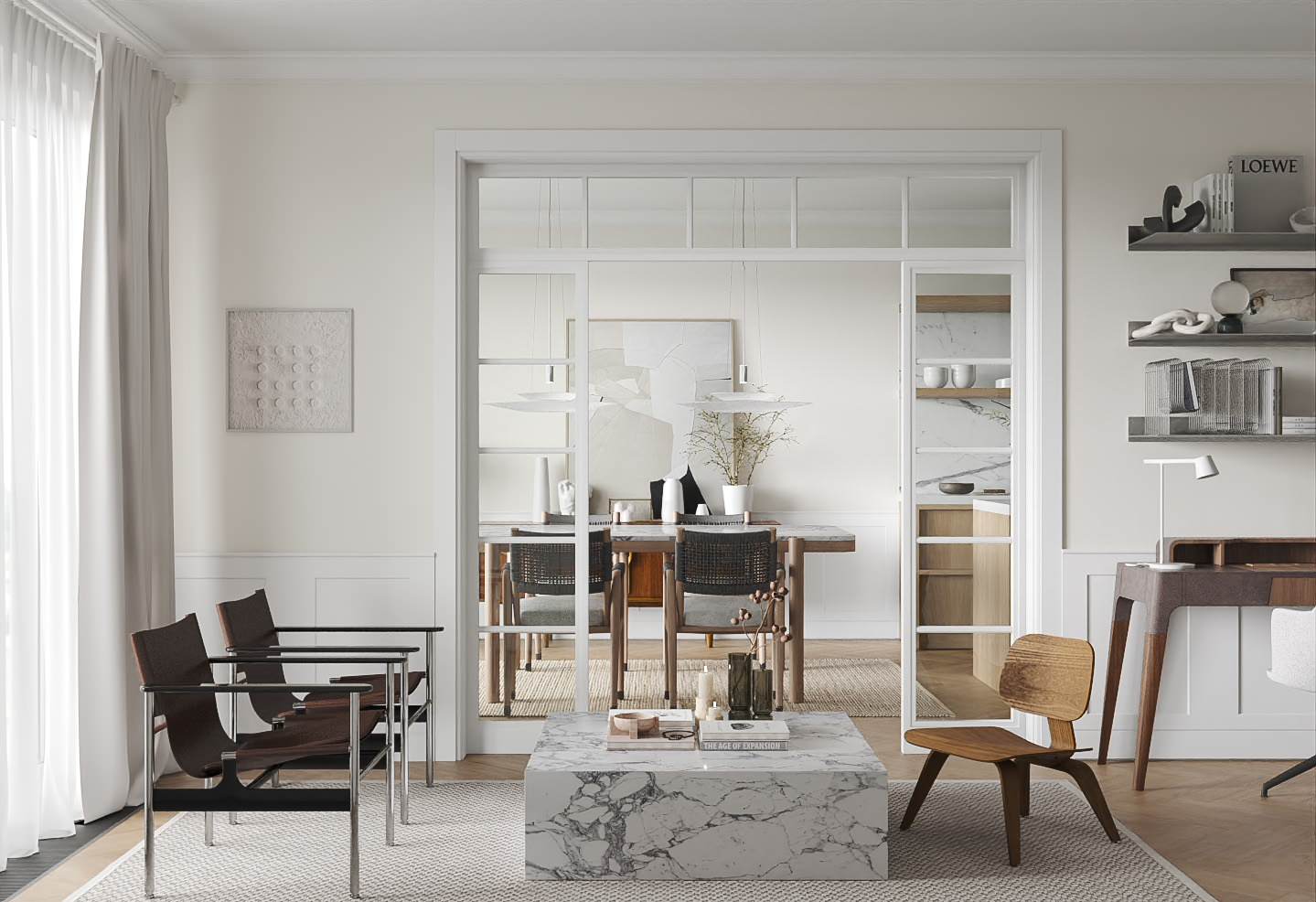 ЖК "Portland", 83 квадратных метра.