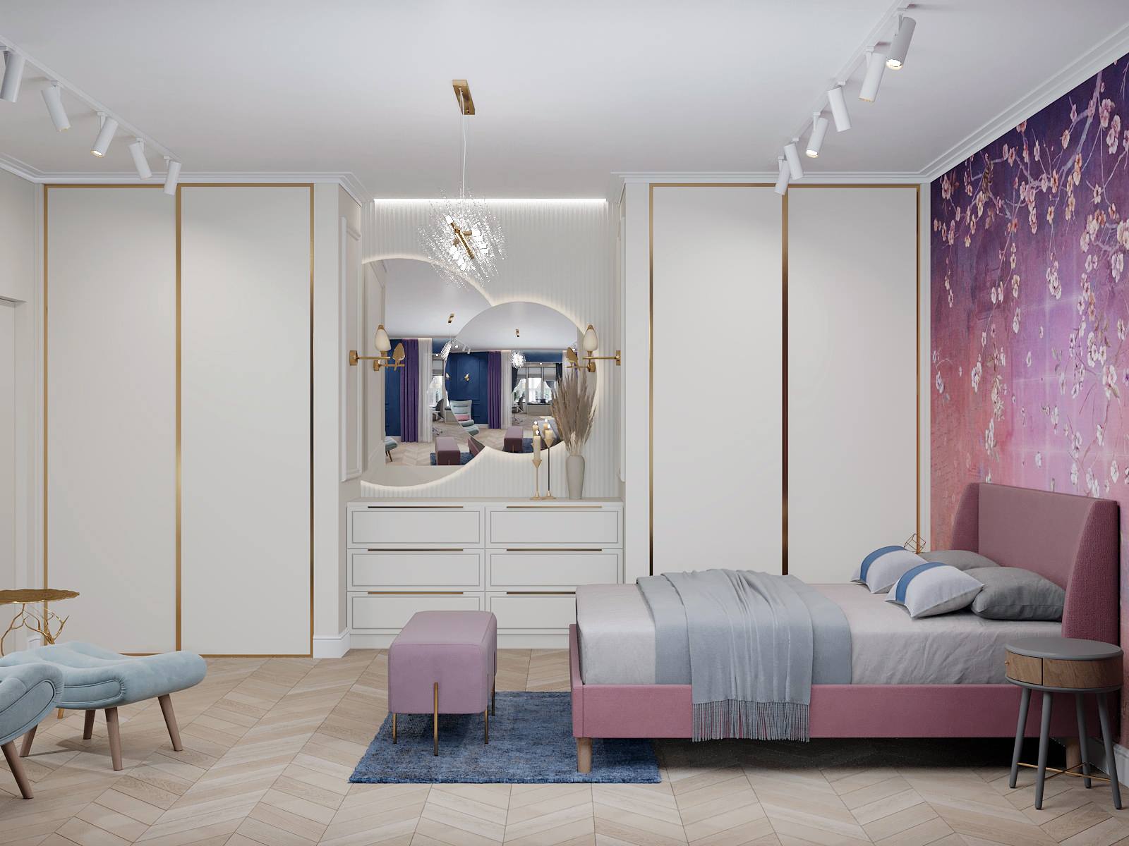 Дизайн интерьера квартиры ЖК "Первомайский"