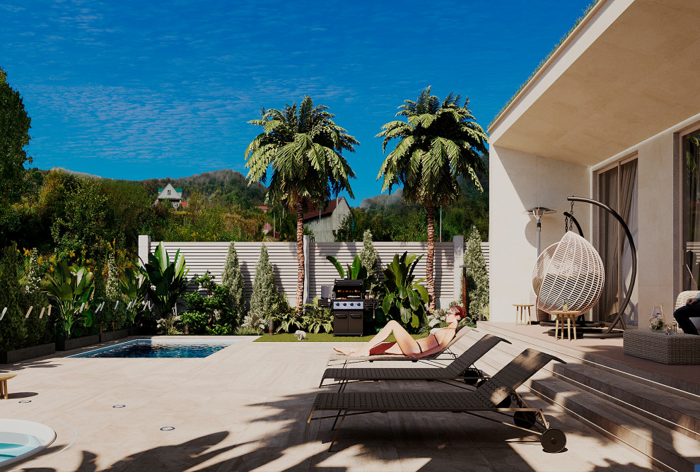 Архитектурный проект 1-но этажной MINIVILLI.terra