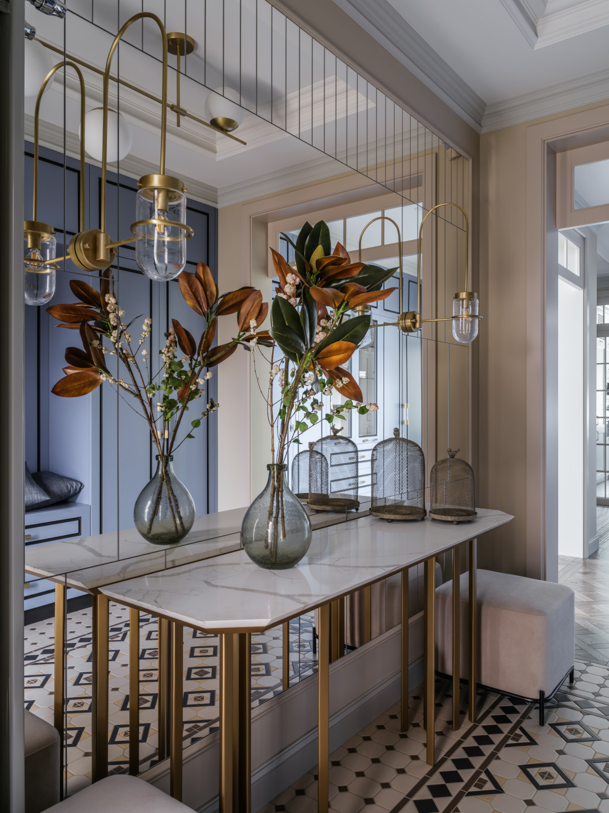 Дом с зелёной гостиной