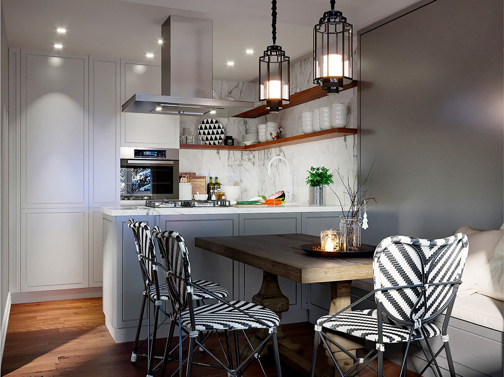 3D-визуализация кухни (Анастасия Рыкова, Дизайн-студия S-style)