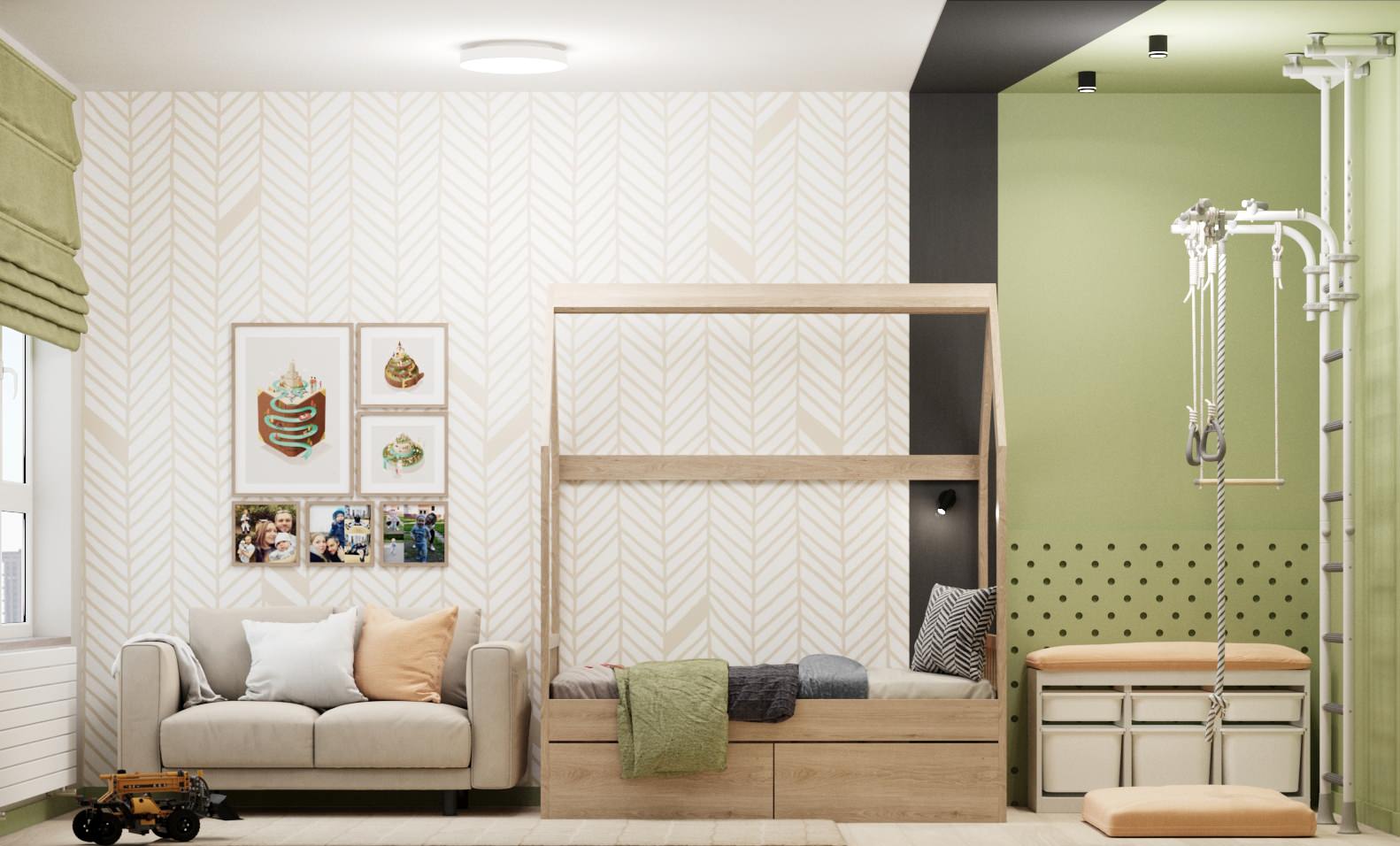 Дизайн-проект Жк Скандинавия 63,7 кв.м