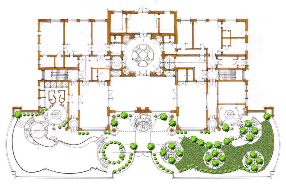 Эскизы - ландшафтный дизайн