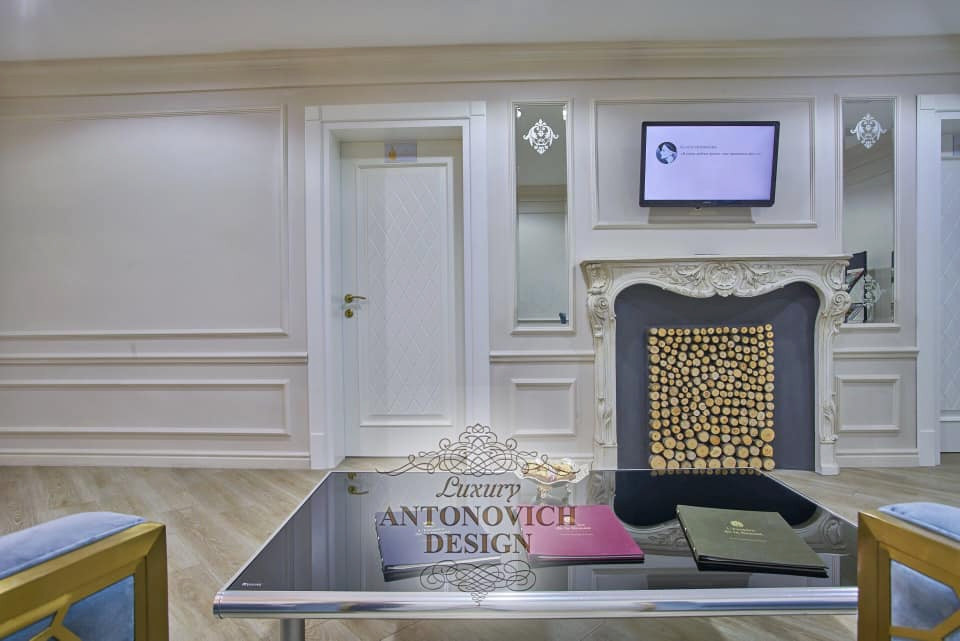 Дизайн проект элитного салона красоты