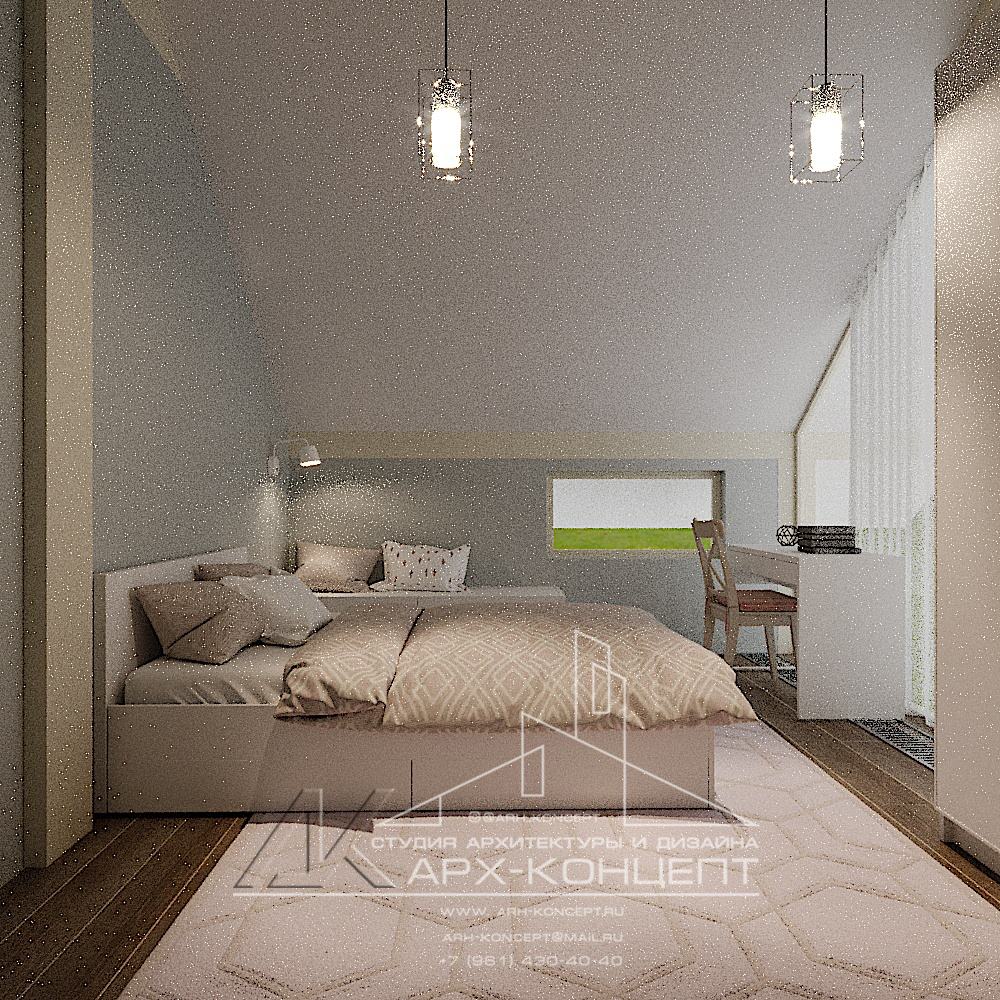 Дом- Фахверк, интерьеры в современном скандинавском стиле