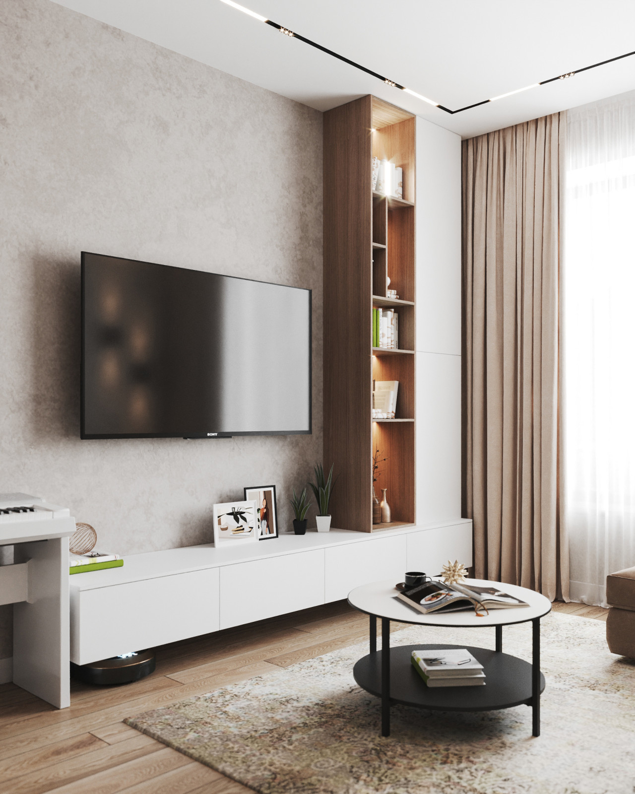 Трехкомнатная квартира в ЖК Savin House