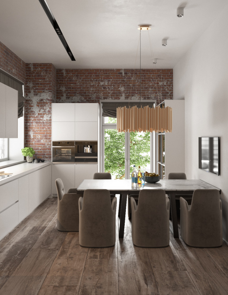 Дизайн интерьера "Аристократический лофт"