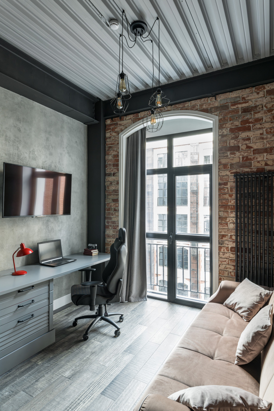 Съёмка интерьера студии в Москве по проекту Оксаны Паршуковой