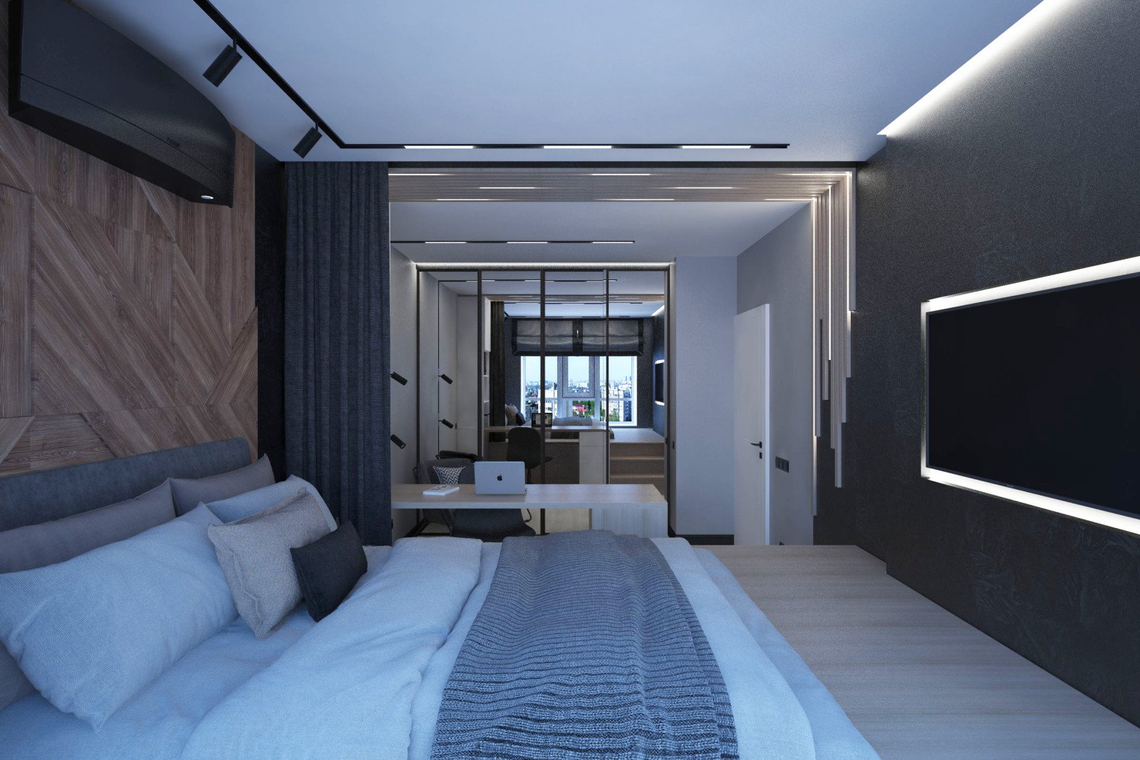 Брутальная квартира для студента, г.Самара