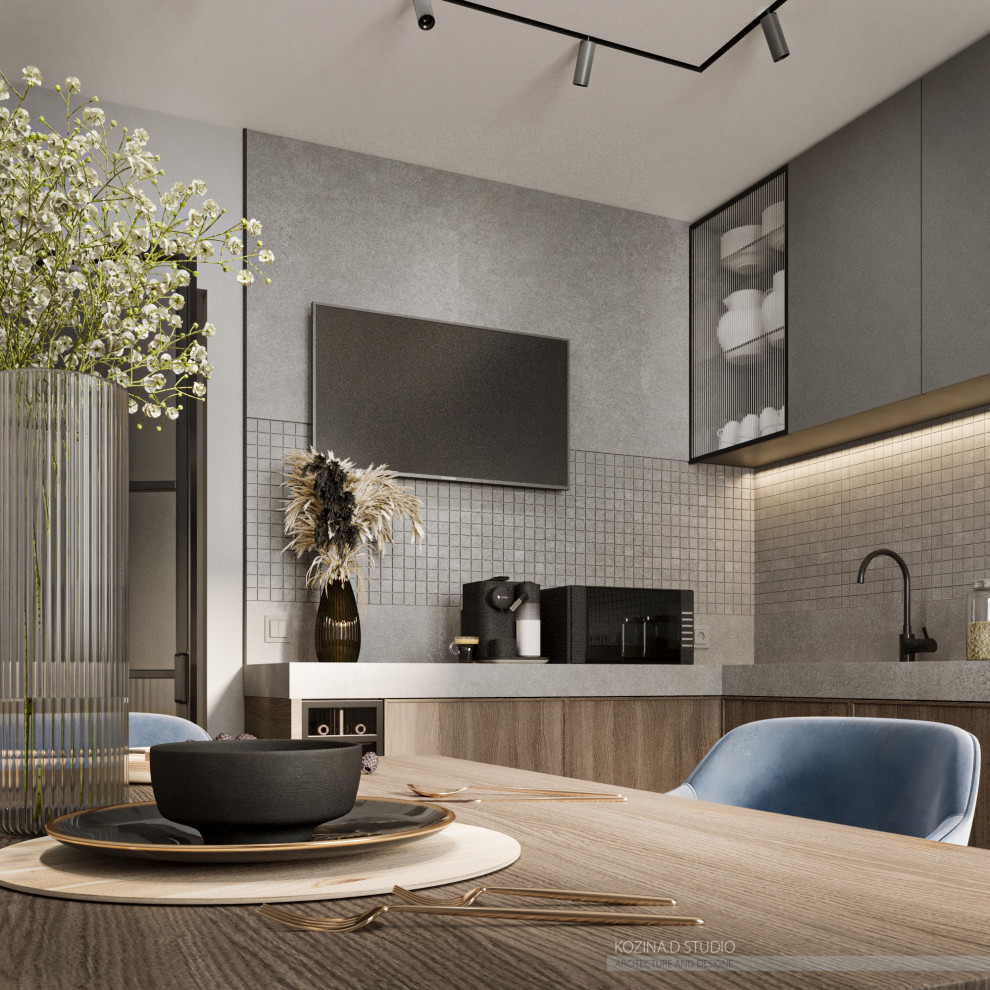 Современный стиль. 82 м2