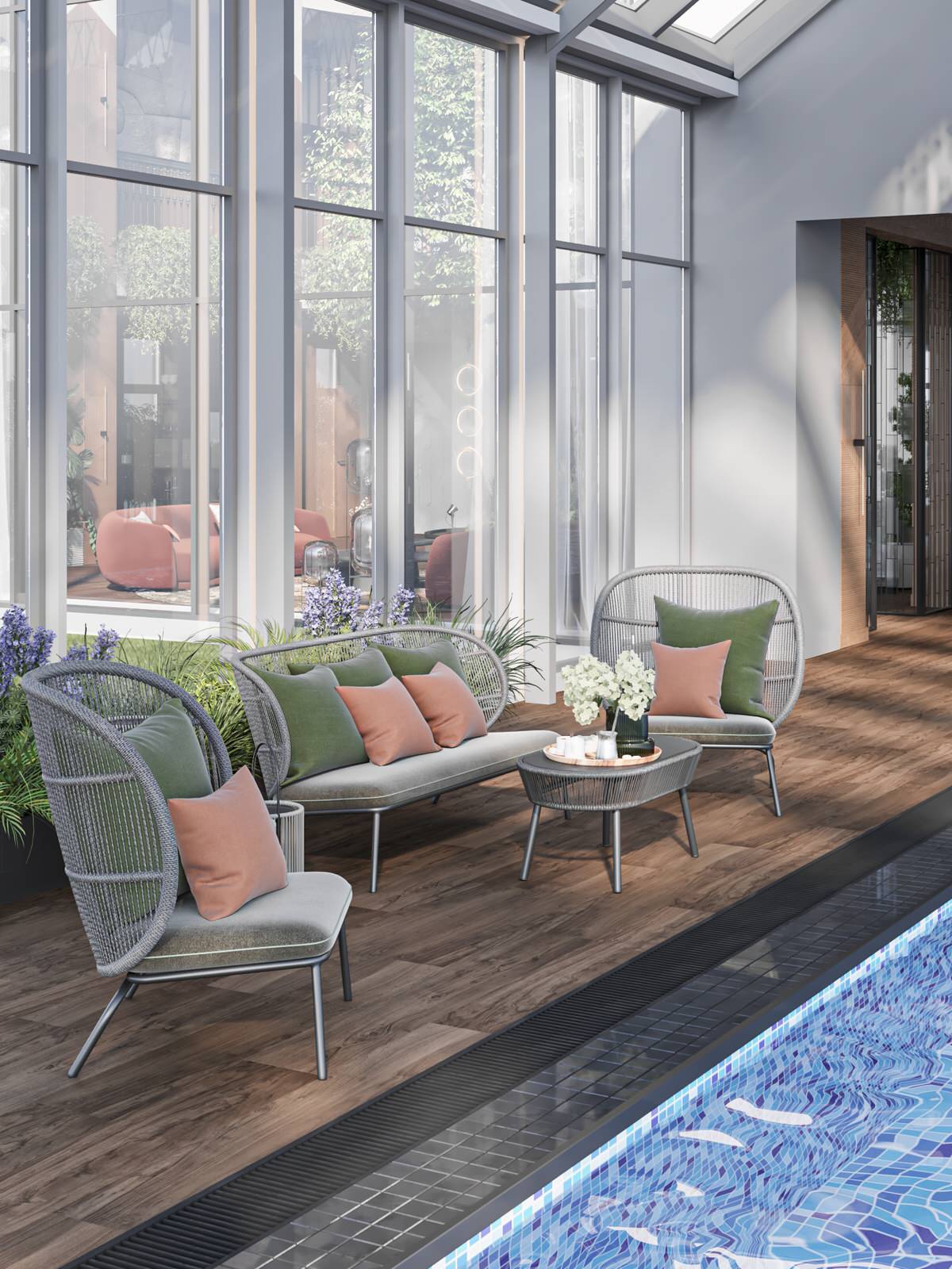 Фирсова Слобода.Частный бассейн.