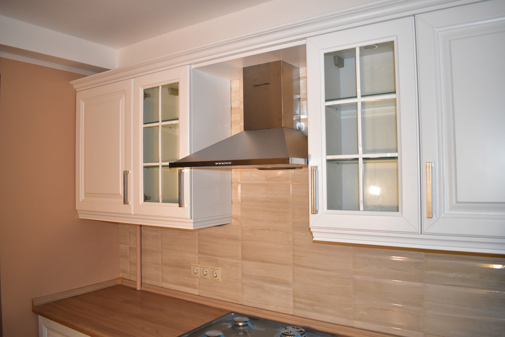 Кухня из массива бука, модель ЭКО