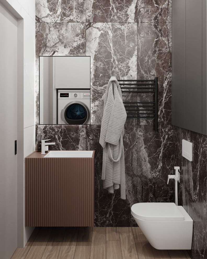 Завершённый дизайн-проект 3-комнатной квартиры в ЖК Nagatino i-Land