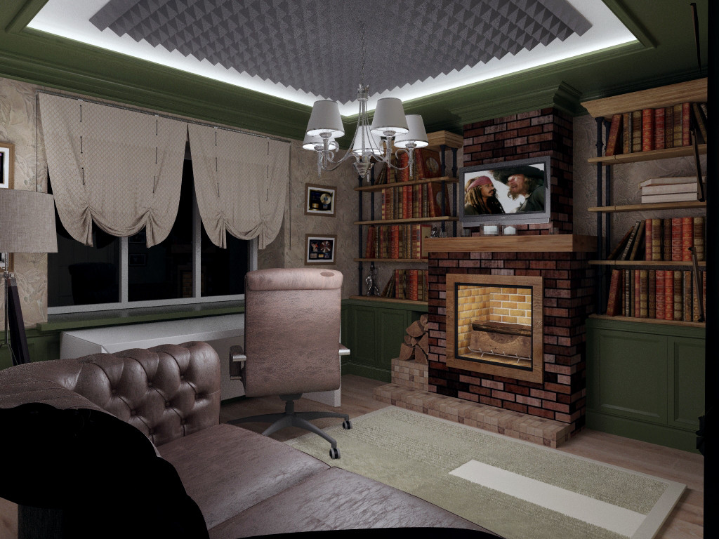 дизайн интерьера частного коттеджа в станице вешенская