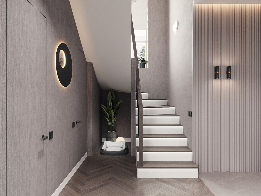 прихожая и лестница пос. хопилово