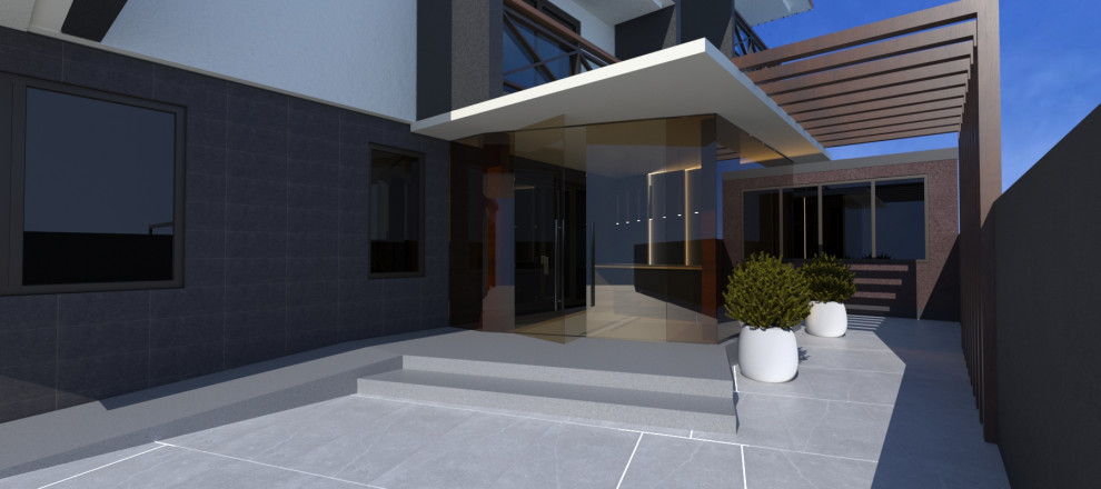 Обложка проекта: Дизайн проект экстерьера и интерьера гостиницы