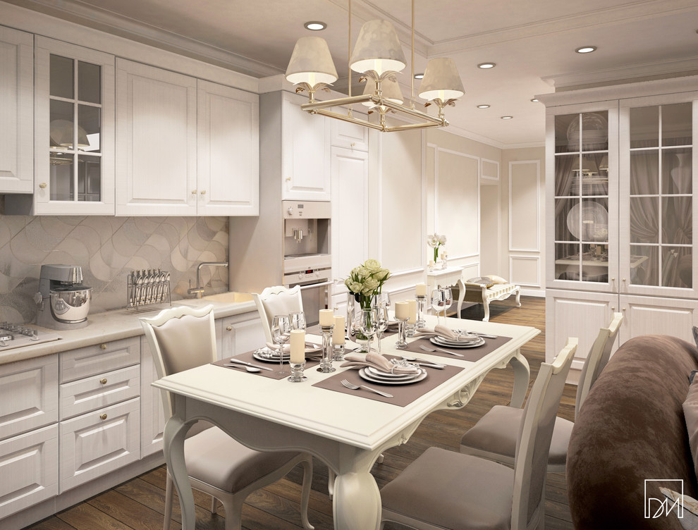 Обложка проекта: Дизайн-проект квартиры "Загородный квартал"