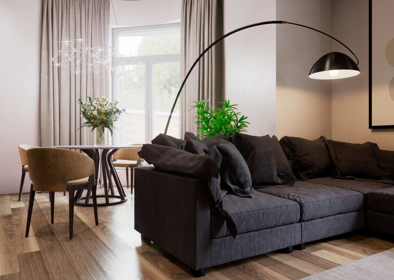 Квартира в ЖК Мендельсон, 100 кв.м.