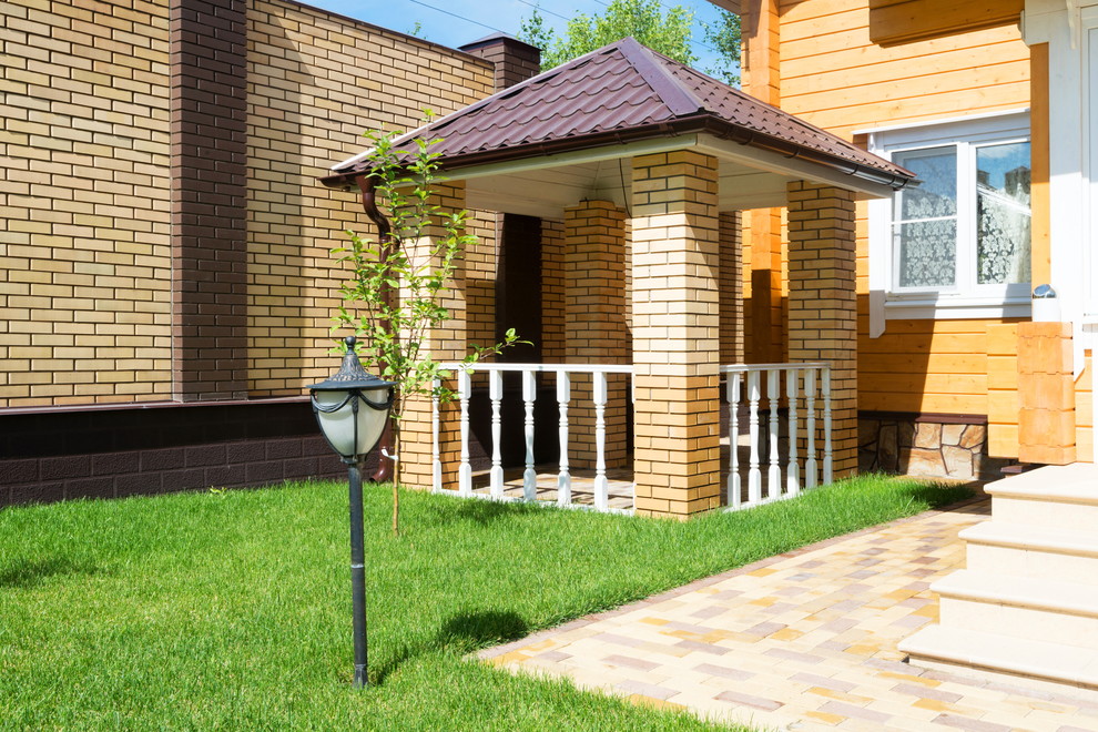 Гостевой дом-баня из клееного бруса