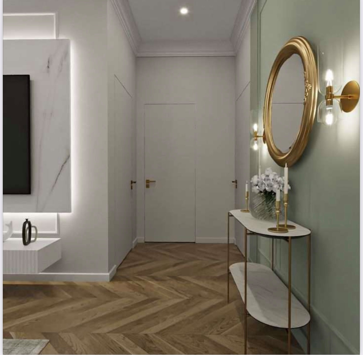 Дом по мотивам неоклассики