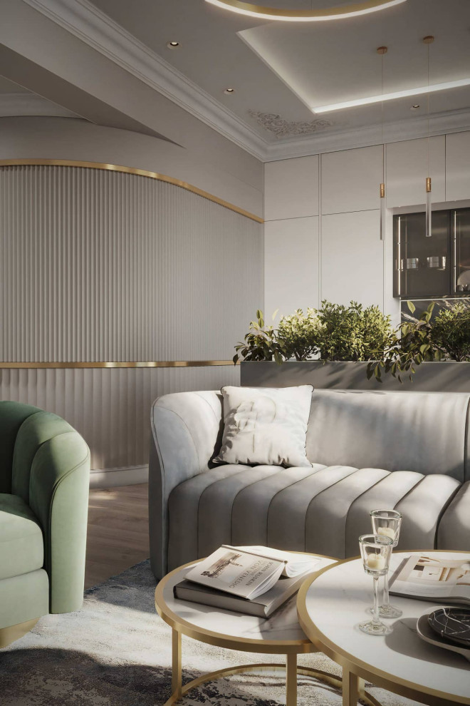 Дизайн и ремонт квартиры в ЖК «ЗилАрт» — Зимний сад