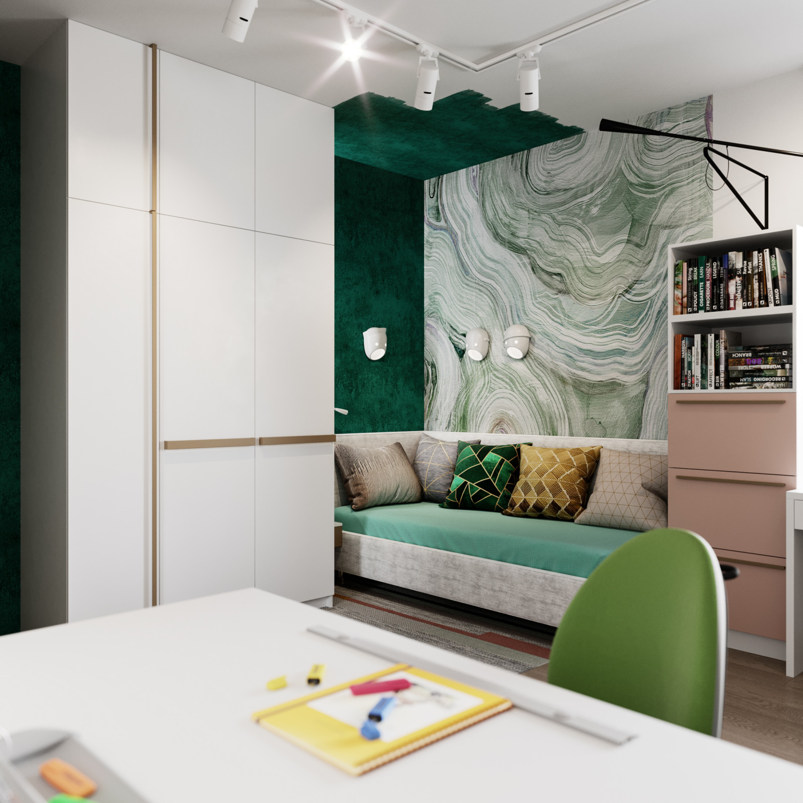 Квартира для семьи друзей.