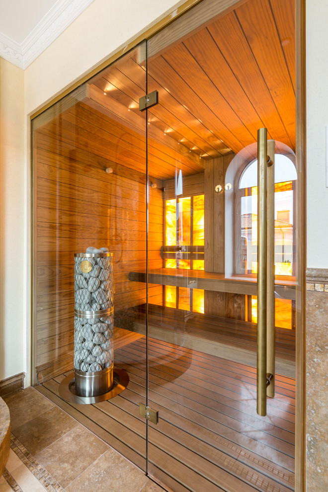 Сауна под ключ в коттеджном поселке Европа