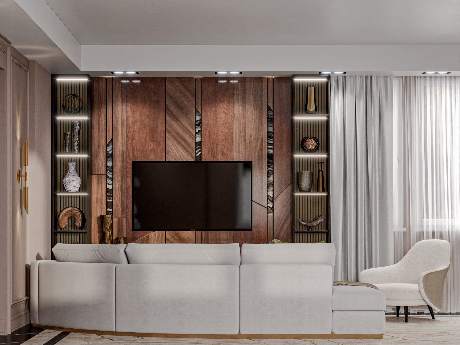 Дизайн дома в пригороде Королева