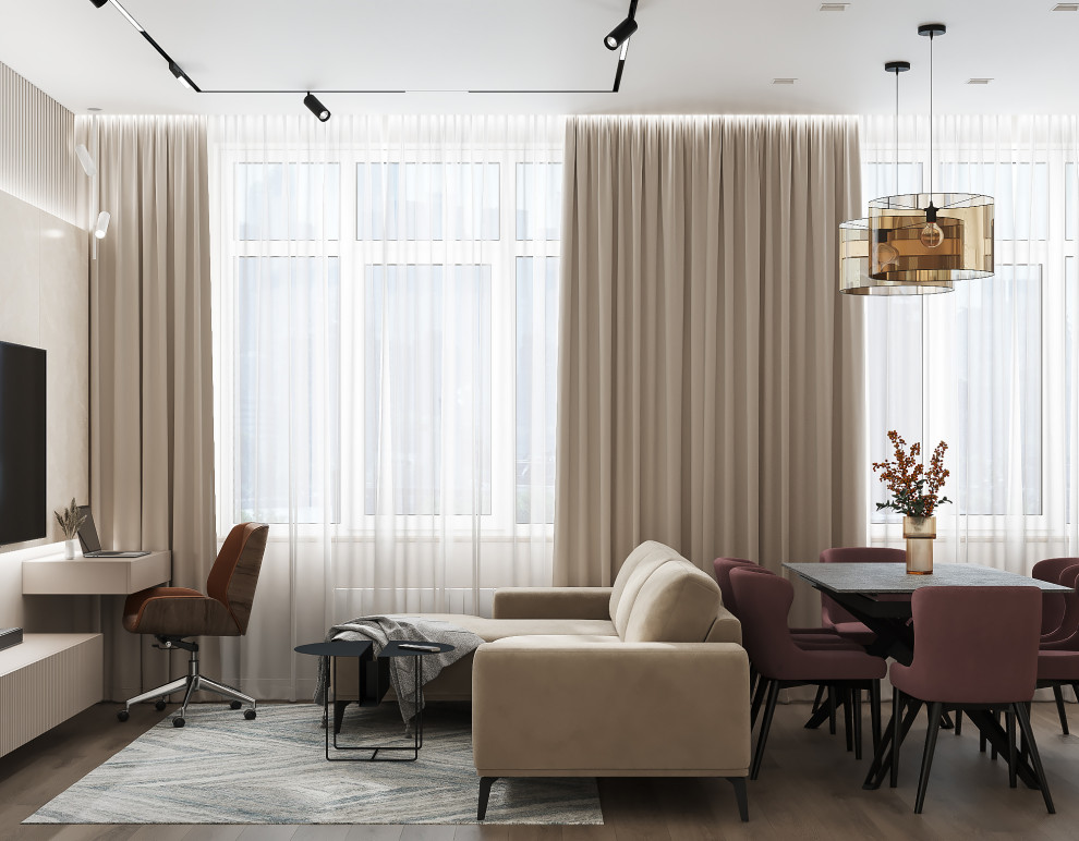 Обложка проекта: ЖК Парковый 87 кв.м.