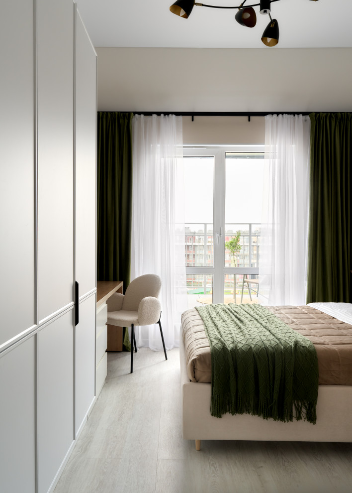 Квартира — студия по дизайн проекту Екатерины Тагировоq