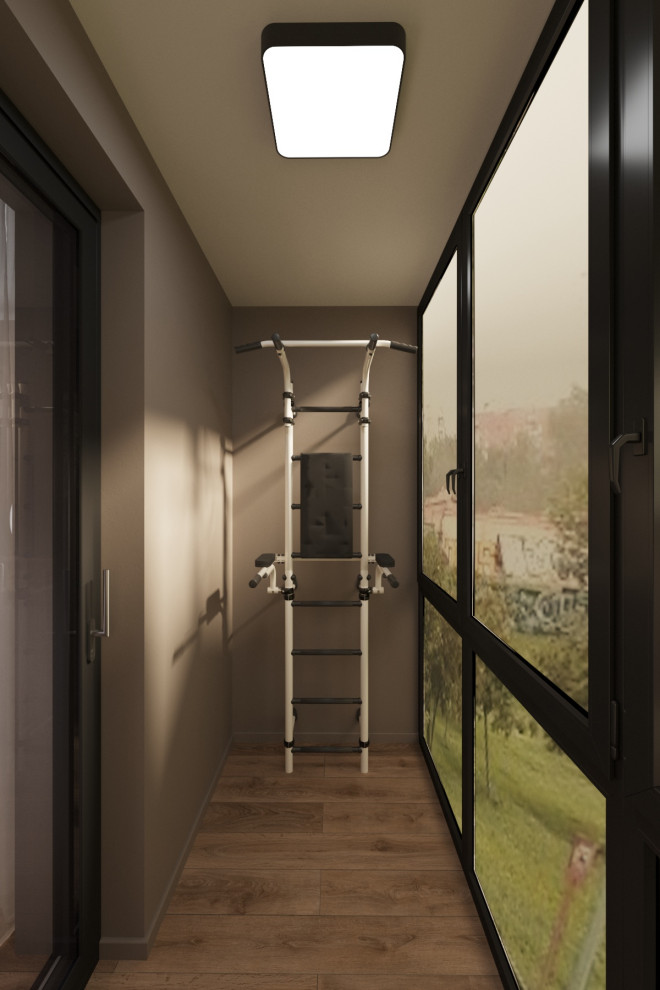 Дизайн проект квартиры в темных тонах