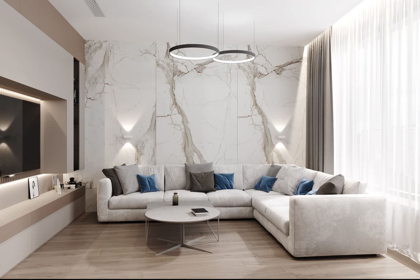 Квартира 140 кв.м. в ЖК Серебряный парк