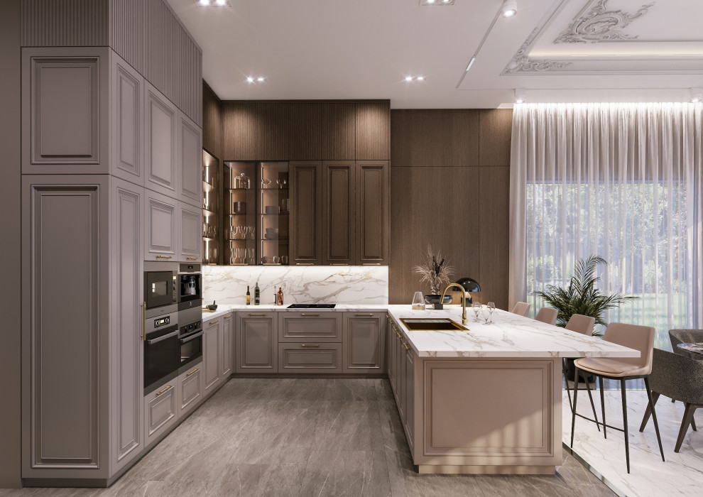 Загородный дом из камня