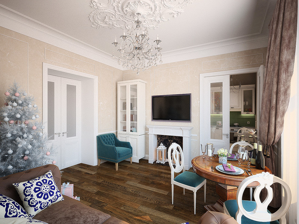 Проект двухкомнатной квартиры в сталинском доме