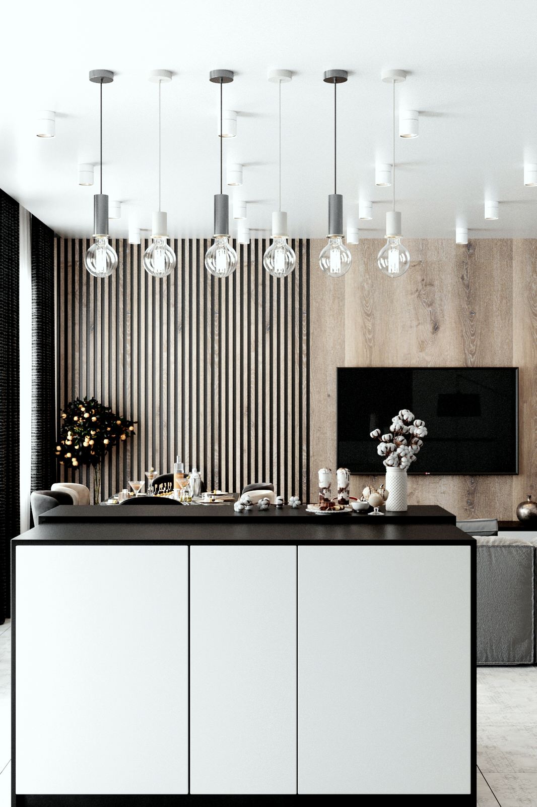 Таун- хаус в стиле Контемпорари