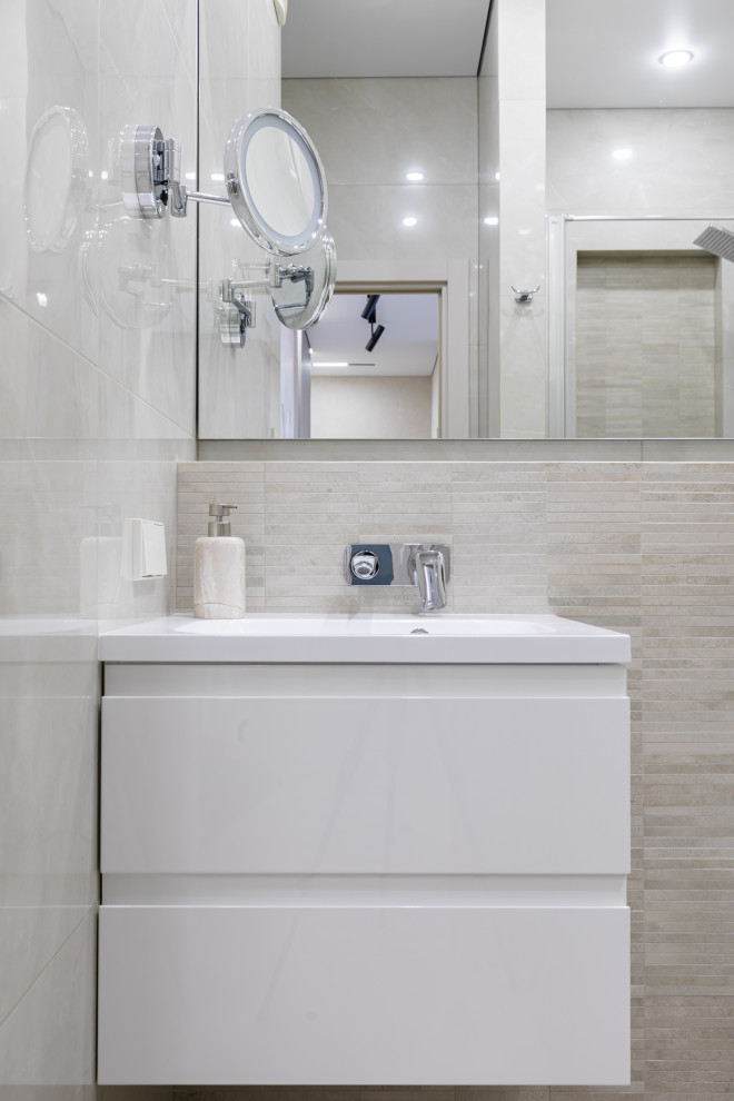 Элегантная неоклассика в бежево-серых тонах