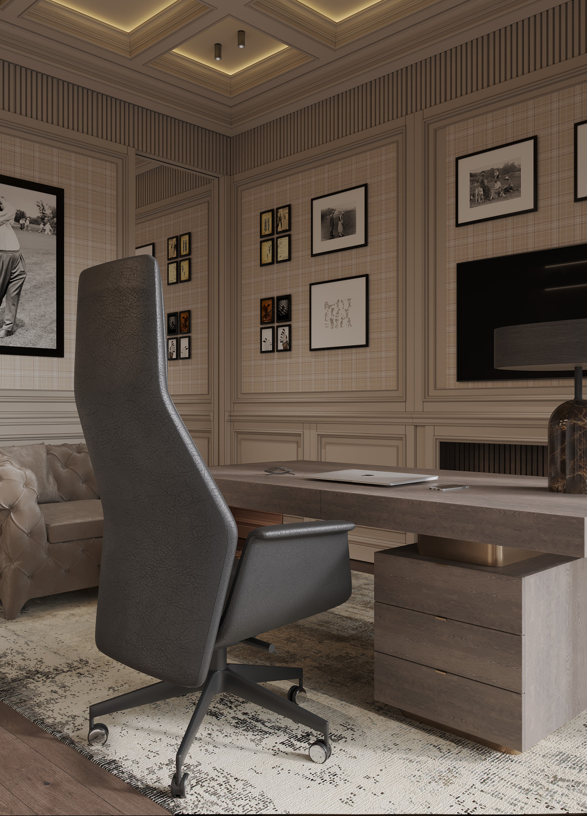 Интерьер дома, 9 просека, 240м2