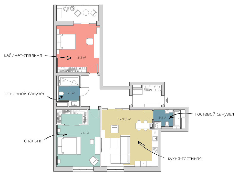 Обложка проекта: Проект Крыловъ, Екатеринбург | BTNK Architects