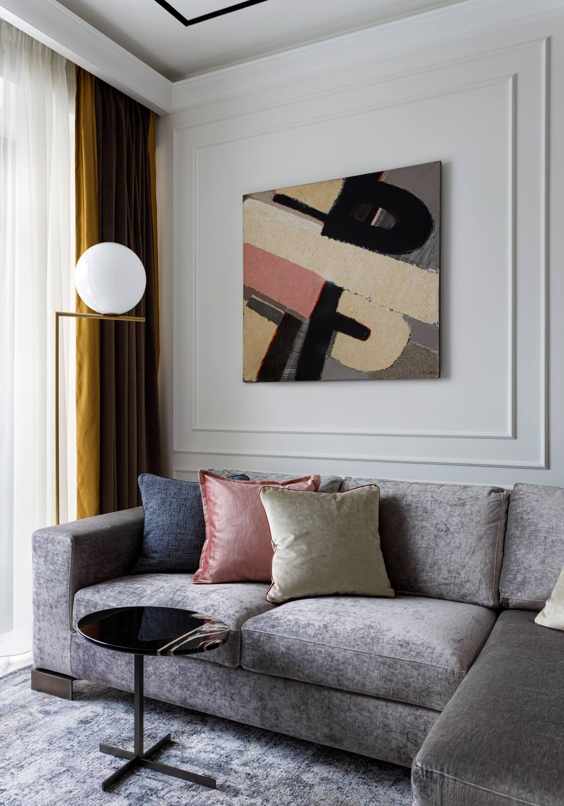 реализованный дизайн-проект в ЖК "Прайм Парк"