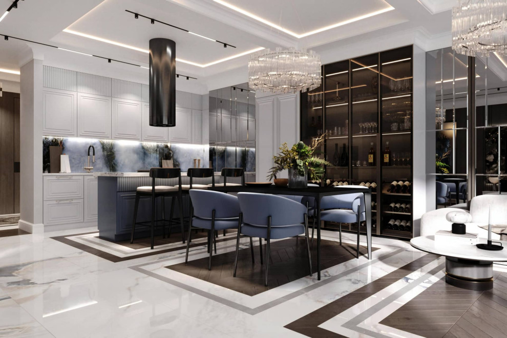 Дизайн и ремонт квартиры в ЖК "Триколор" — Квартира с секретом