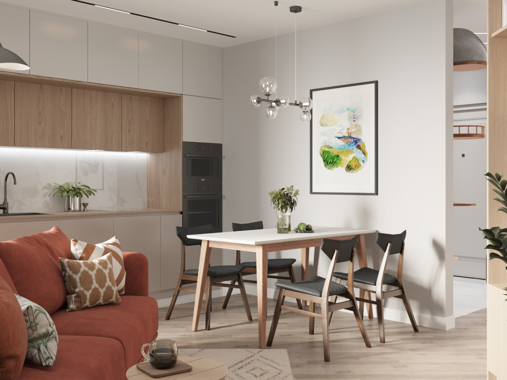 Кухня- гостиная. Проект #tmdesign_Высота