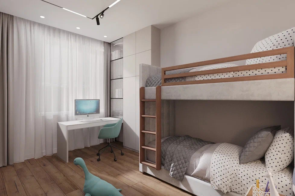 Ремонт квартиры (двухкомнатной) для семьи с одним ребенком