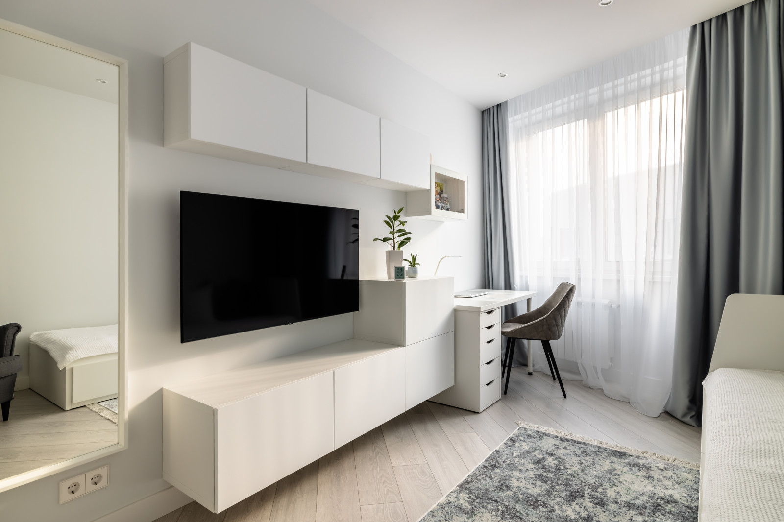 Трехкомнатная квартира 90 кв.м