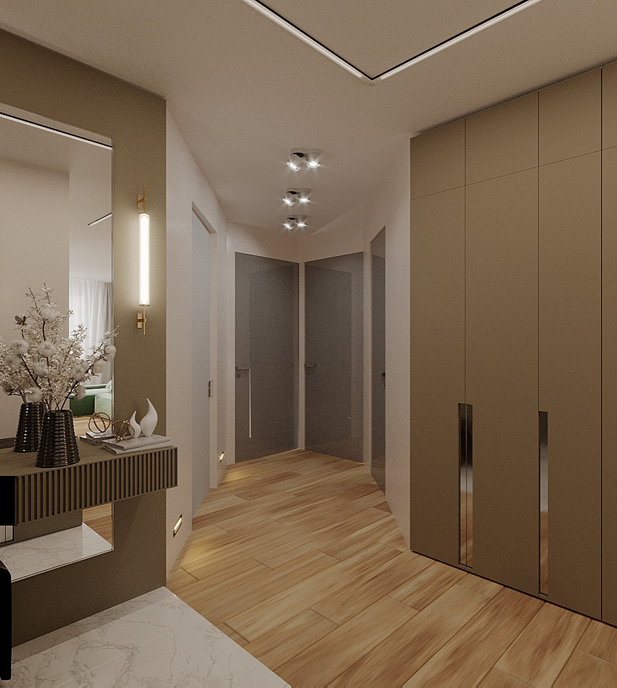 3х комнатная квартира с 2мя санузлами