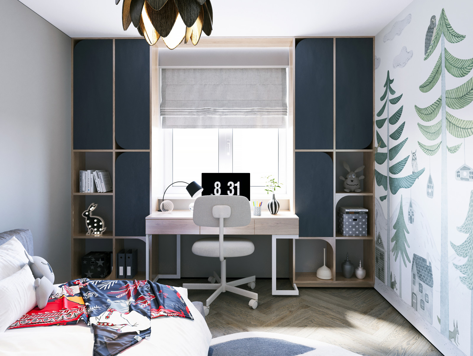 Современный дом в русском стиле