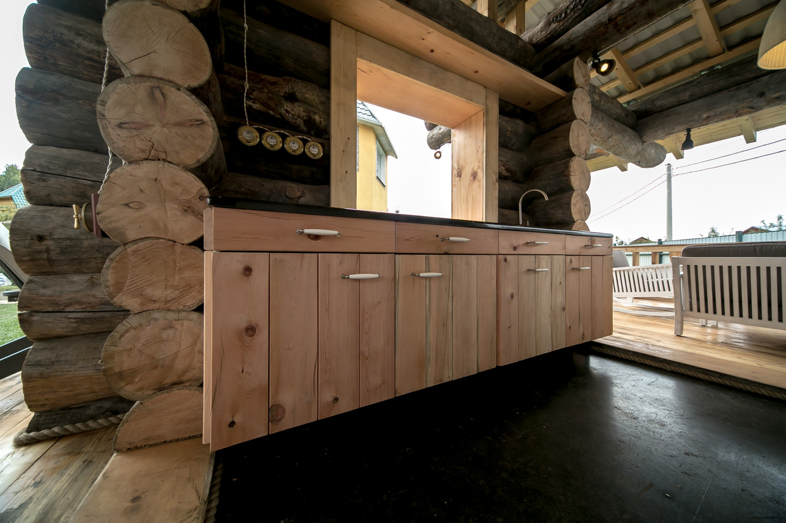 Парящий сруб