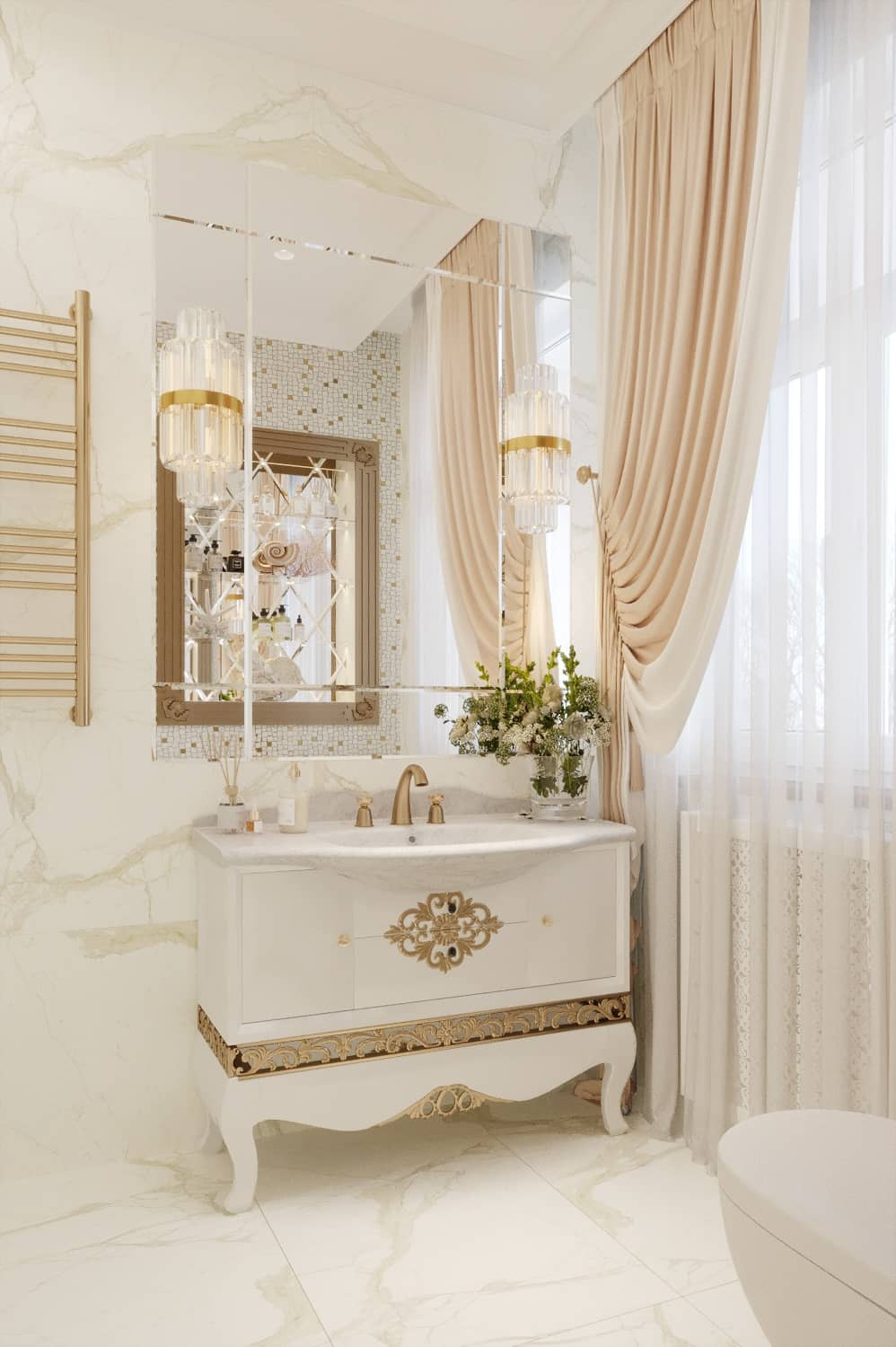 Дизайн и ремонт таунхауса в ЖК «Николинские ключи» — Роскошь вне времени