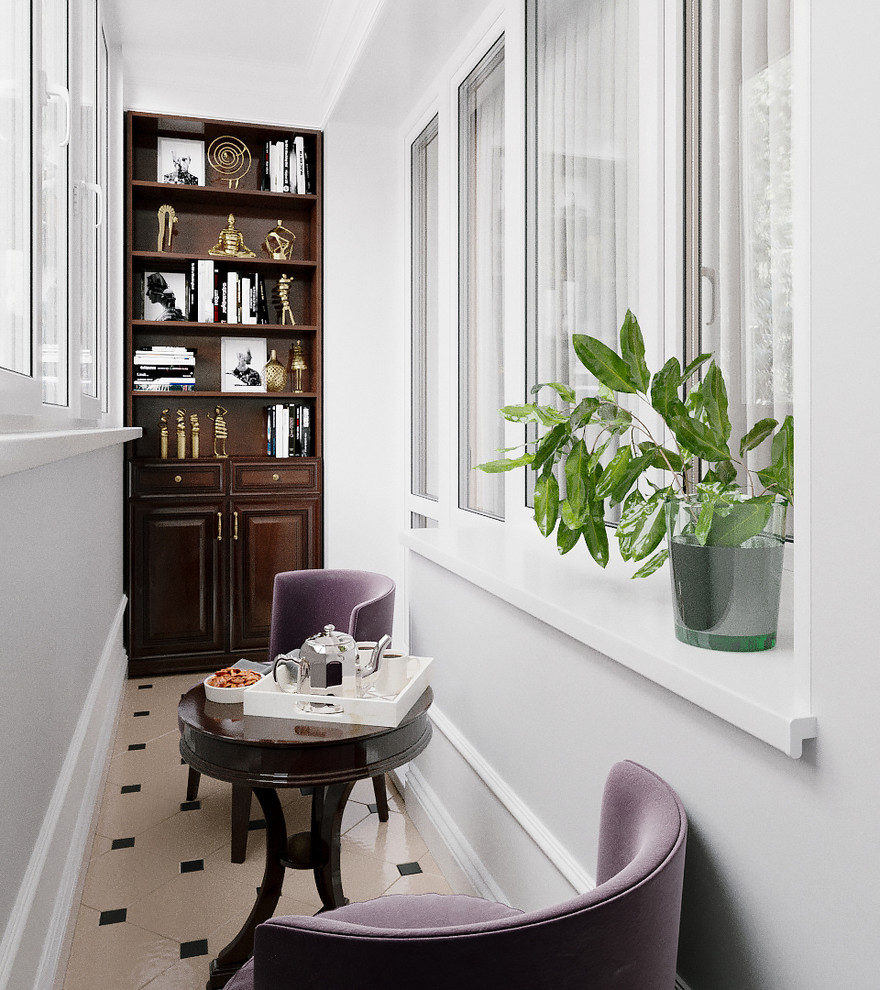 Современная классика в небольшой квартире