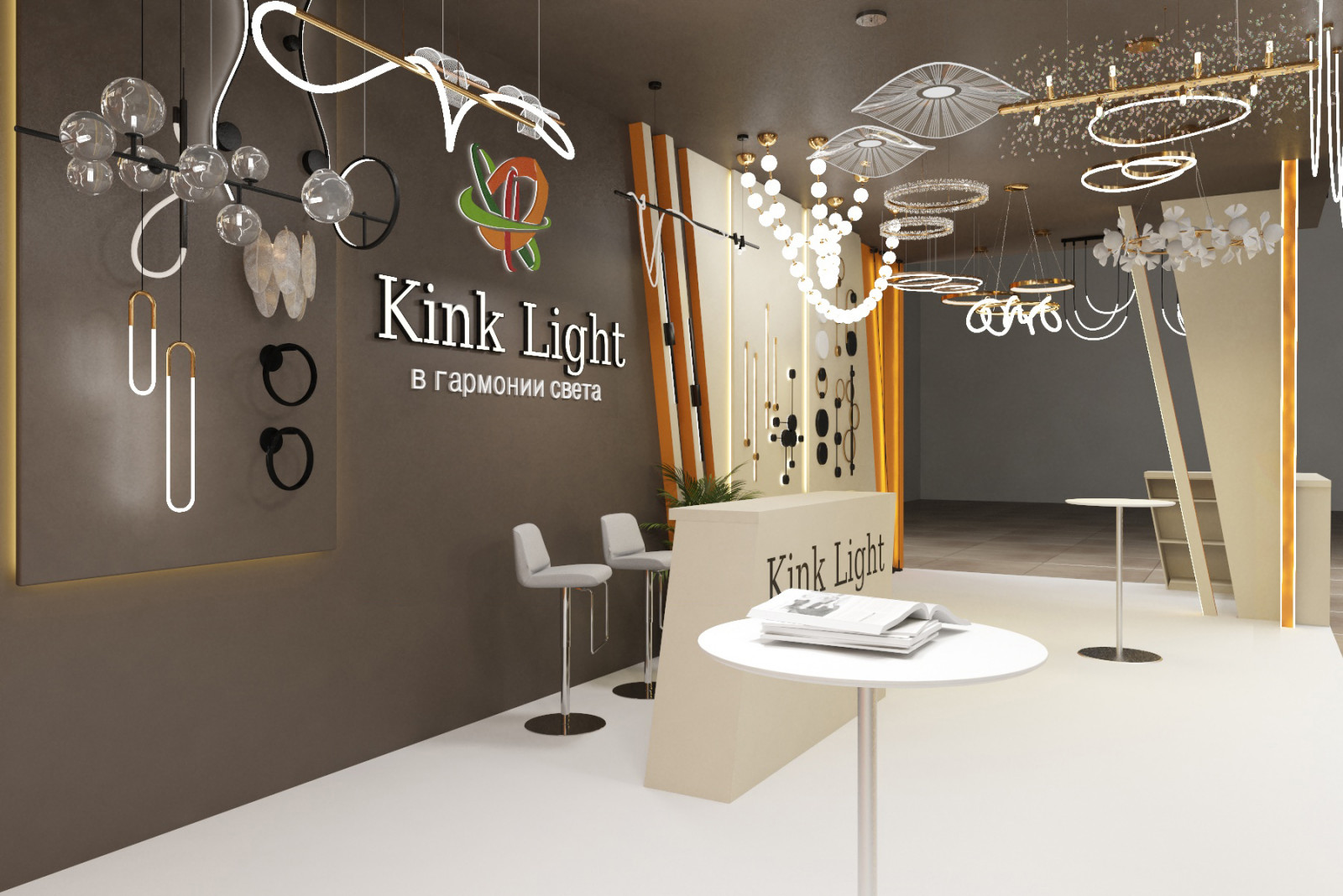 Выставочный стенд для компании Kink Light